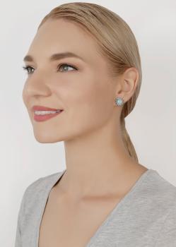 Blau - Sabrina Vintage - Ohrringe von Konplott